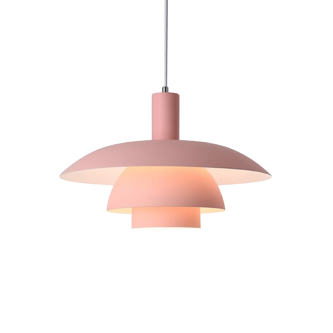 Layered Metal Pendant Light