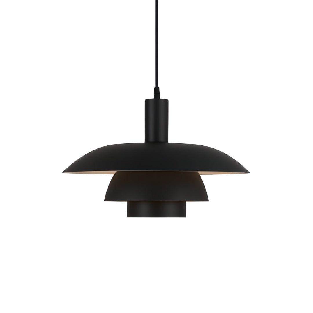 Layered Metal Pendant Light