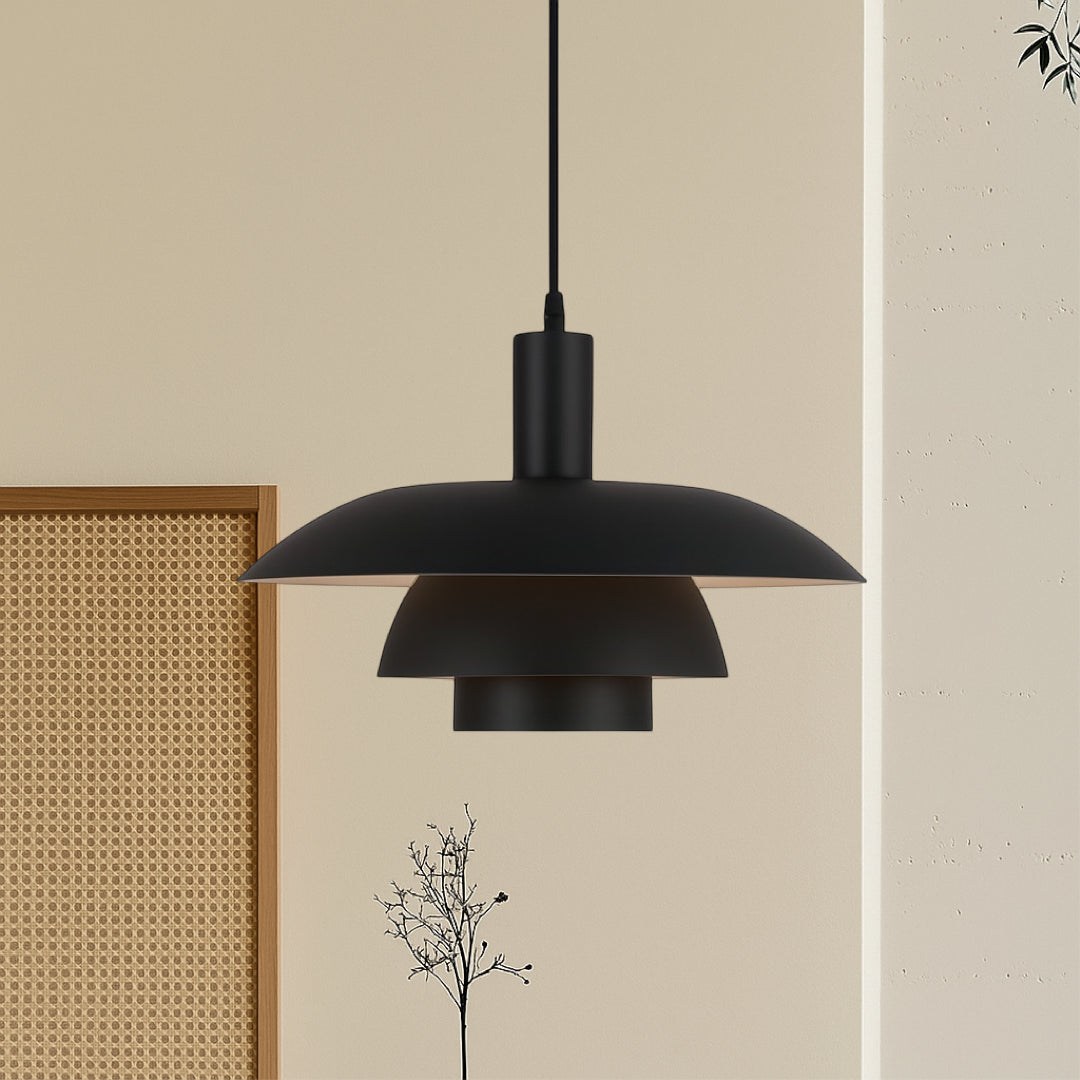 Layered Metal Pendant Light